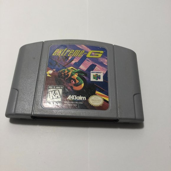Nintendo 64 Game. Extreme-G (Nintendo 64, 1998) - Picture 1 of 4